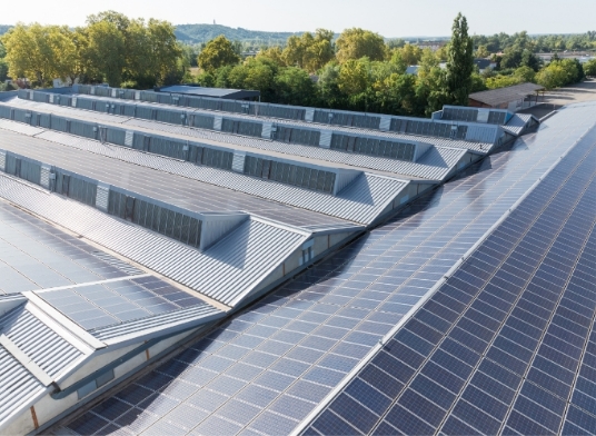 Premier parc photovoltaïque